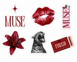 MUSE Lifestyle Stickers