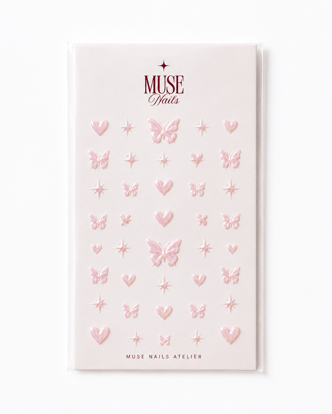 MUSE Decorative Nail Stickers (Dusty Pink)