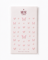MUSE Decorative Nail Stickers (Dusty Pink)