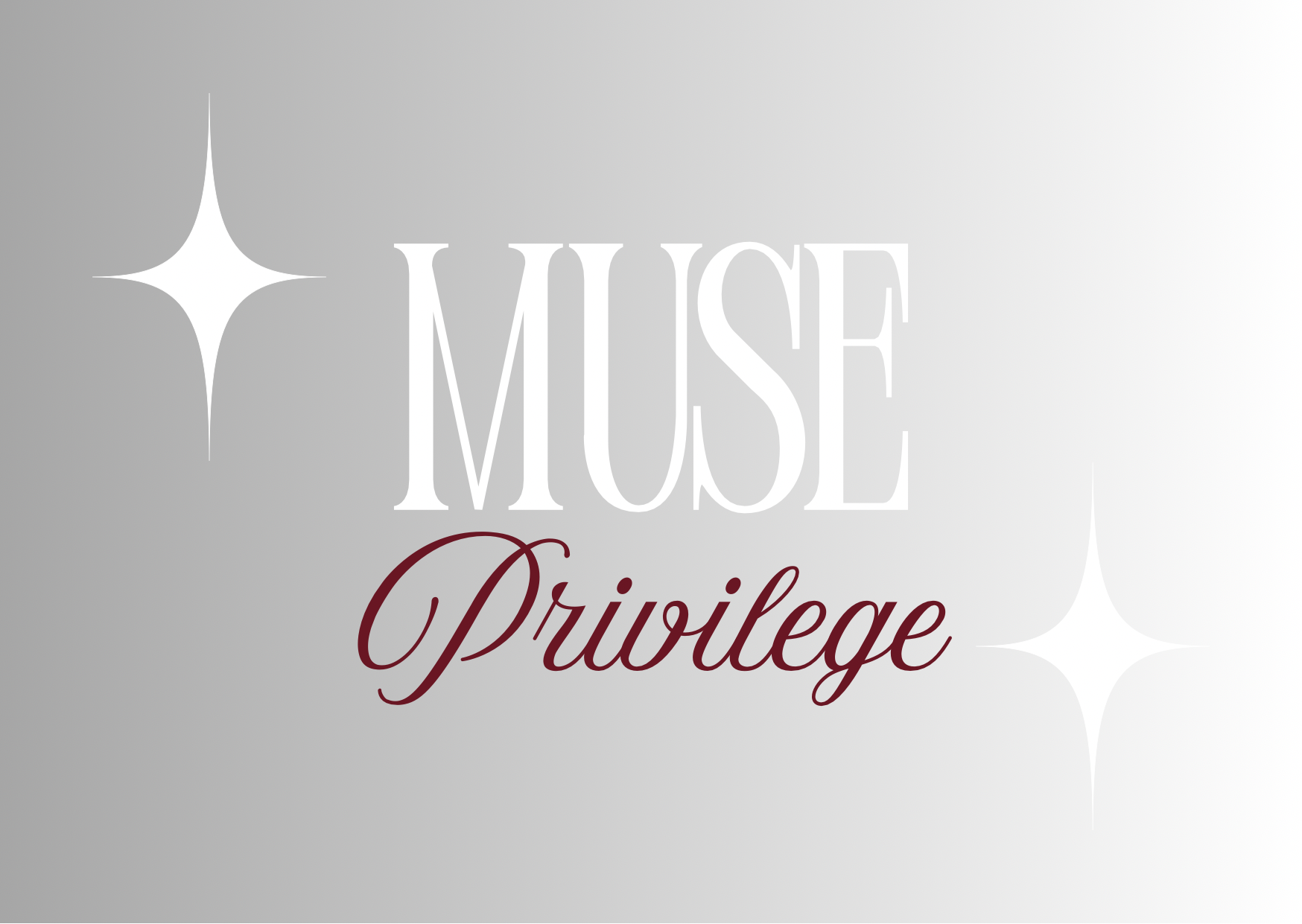 Muse Privilege gift card on a silver background