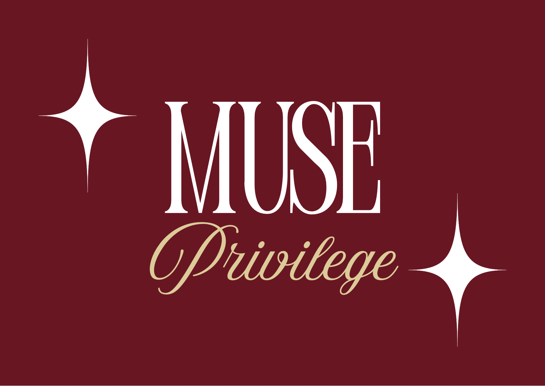 Muse Privilege logo on a red background